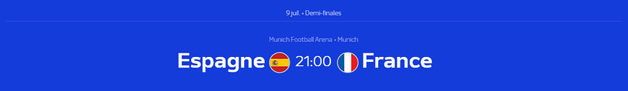 Euro 2024 • Espagne - France