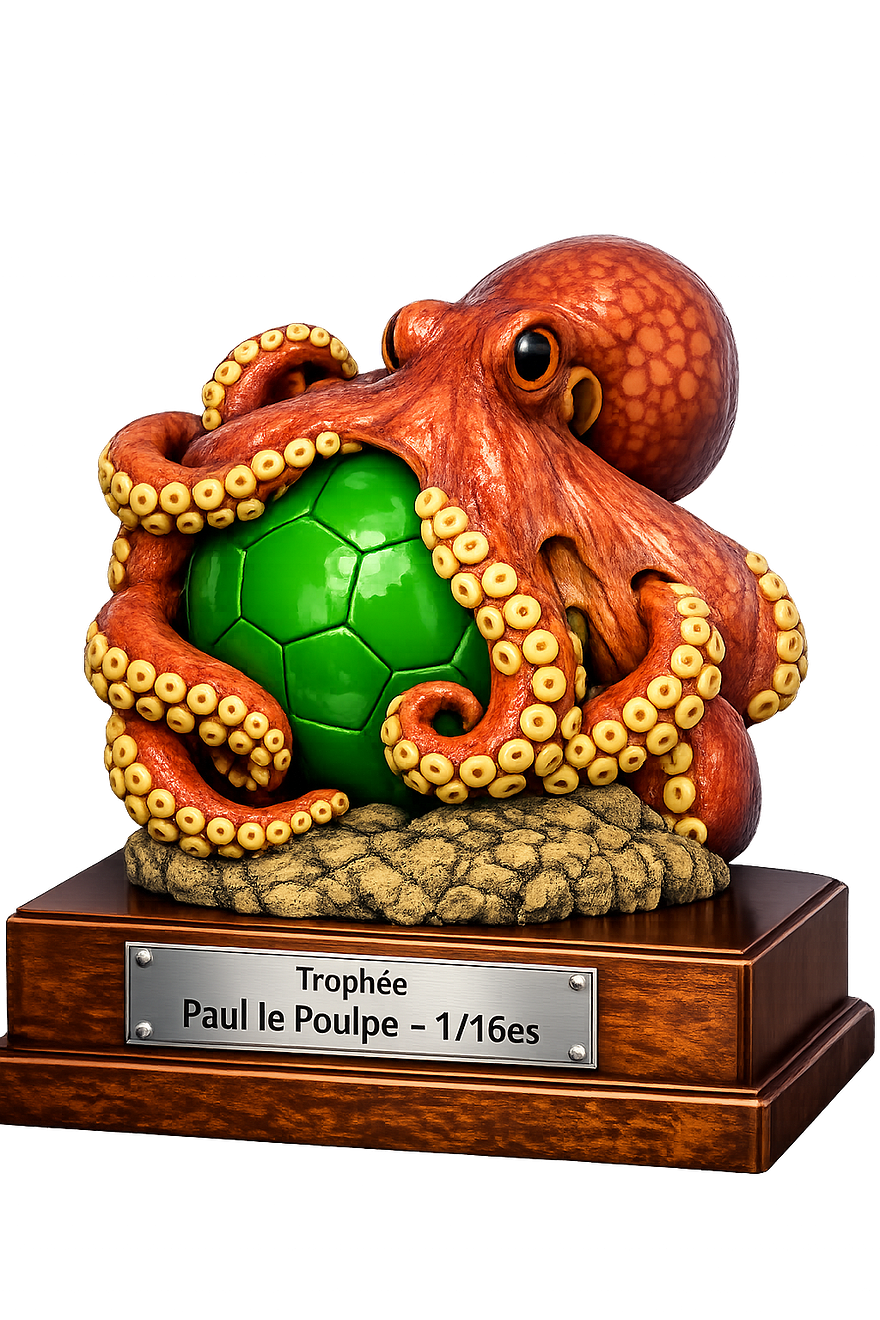 Seiziemes Poulpe Argent