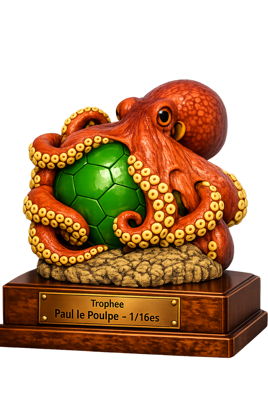 Seiziemes Poulpe Bronze