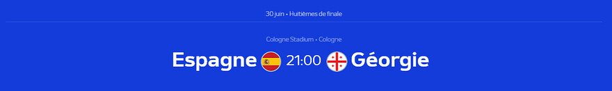 Euro 2024 • Espagne - Géorgie