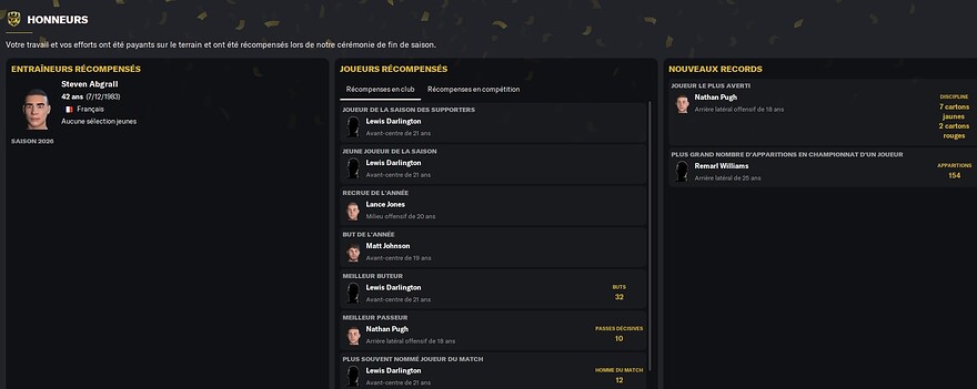 S5 - Bilan 5 - Honneurs