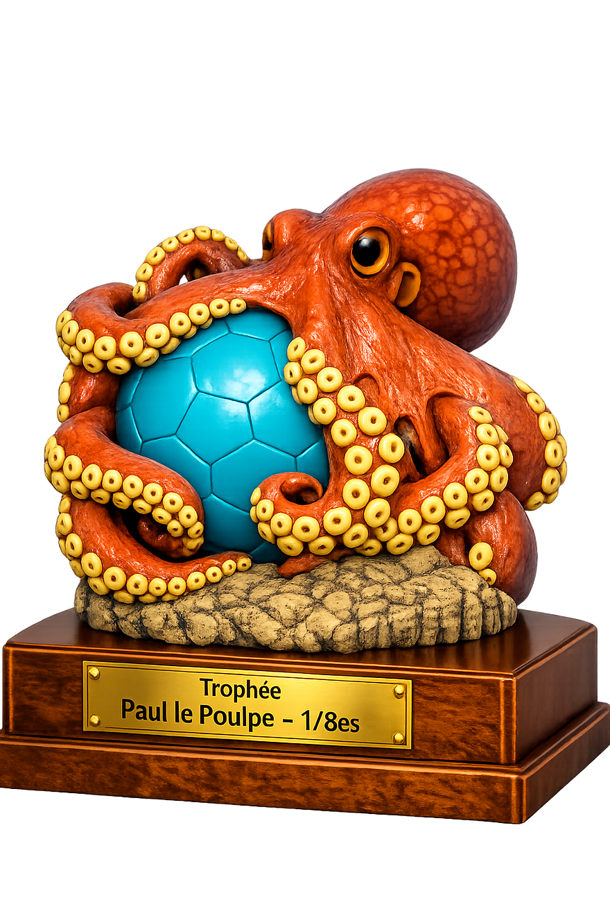 Huitiemes Poulpe Or