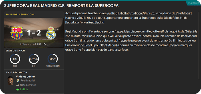 13. Finale Supercopa