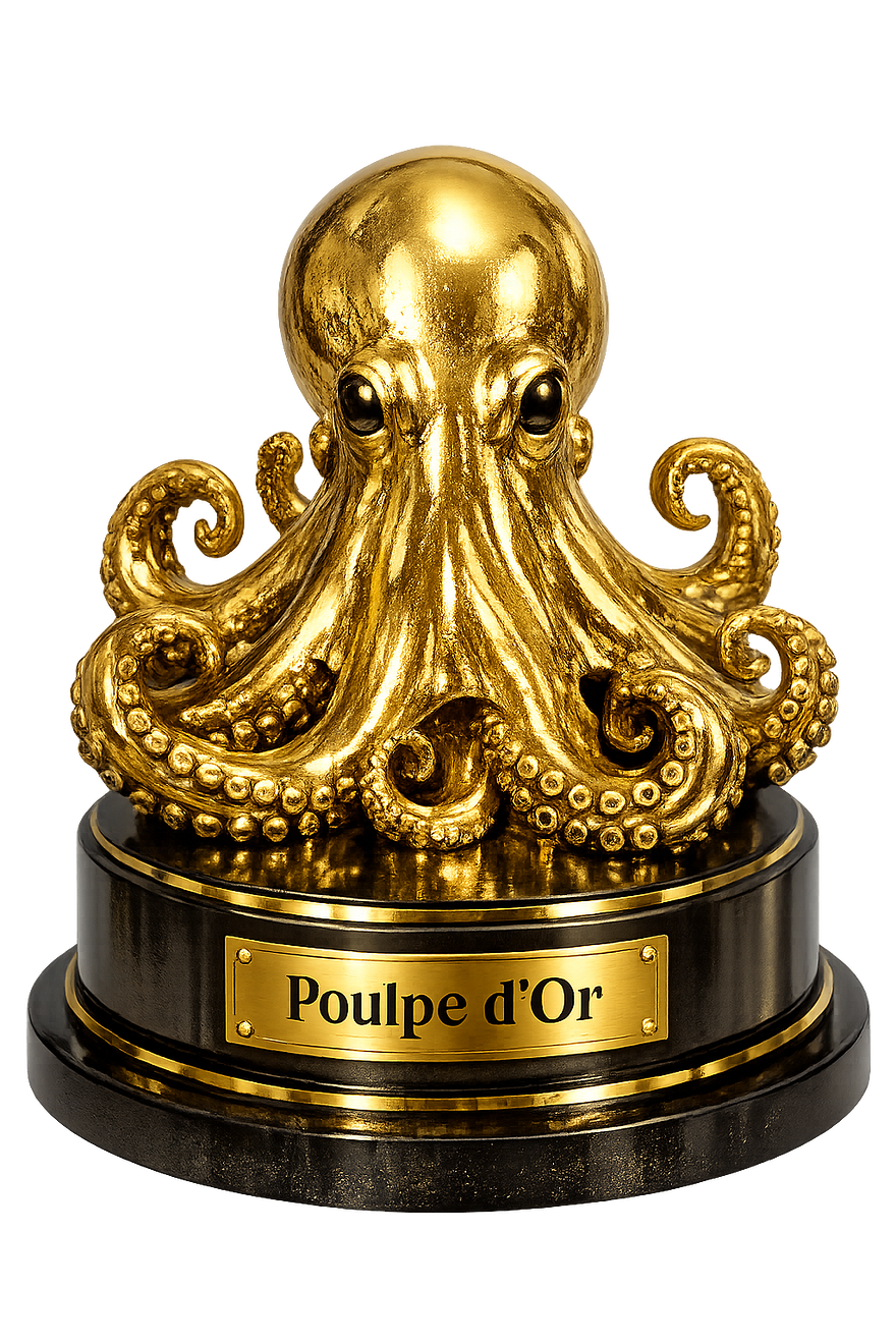 Poulpe Or