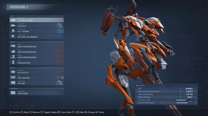 Armored-Core-VI-mech-customization