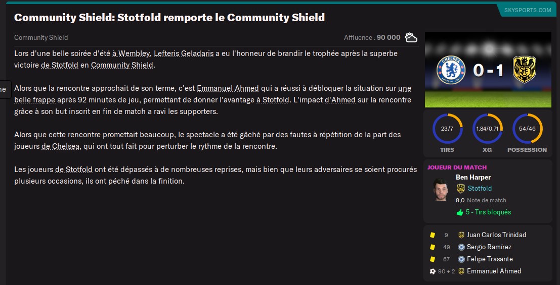 S14 - Community Shield