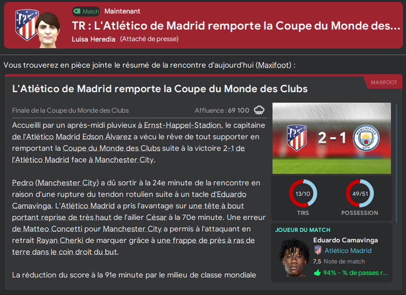 Coupe du monde des clubs, 75%