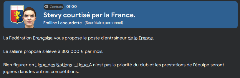 Equipe de France, 75%